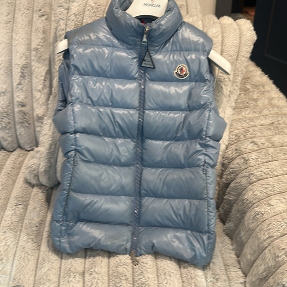 Moncler Men's Light Blue Quilted Vest - Picture 17 of 17